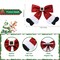 Christmas Hair Clip - Sparkly Sequin Red Big Bow Christmas Stocking Hair Clip Hairpin Hair Bow Clip Glitter Bows Barrettes Christmas Hair Accessories for Girls Women Xmas Party Gifts